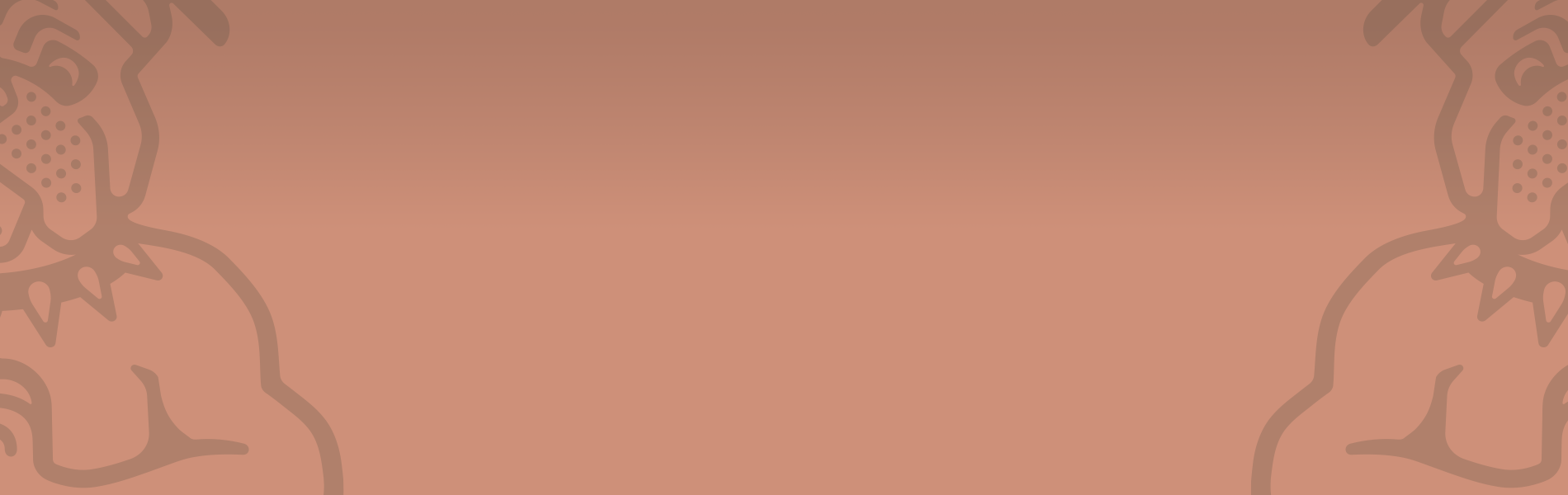 Light green background with dark green tropical leaves in the corners, empty center