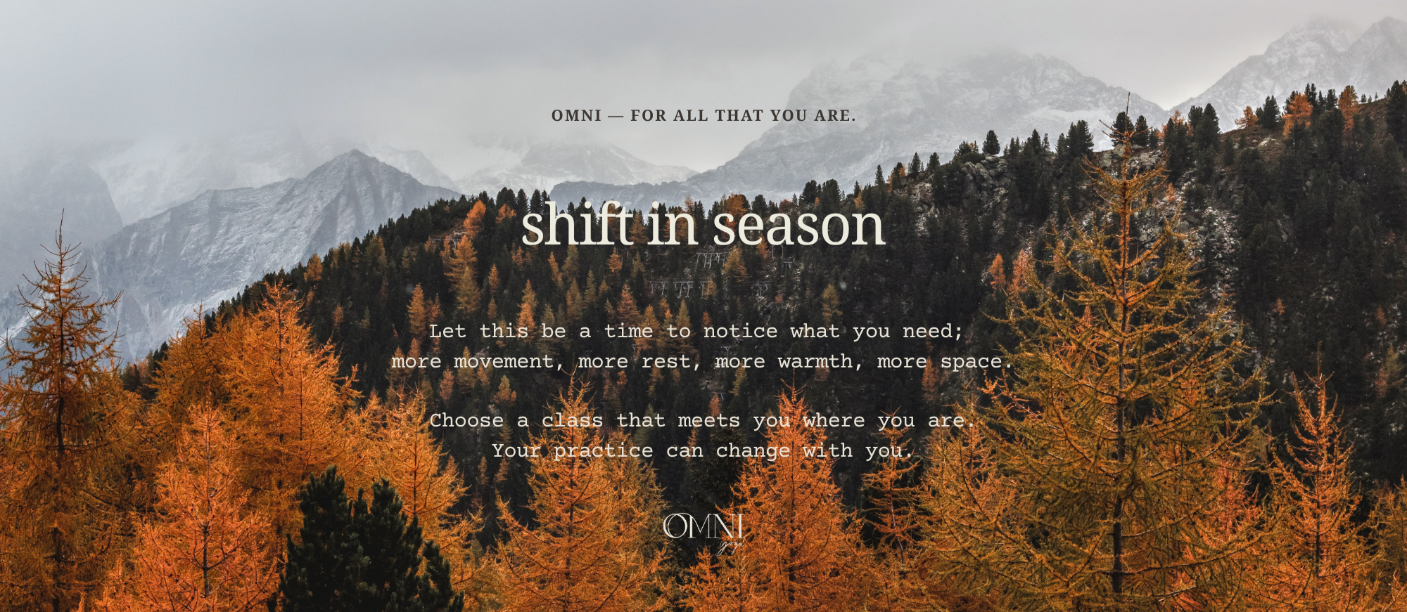 Shift in Season