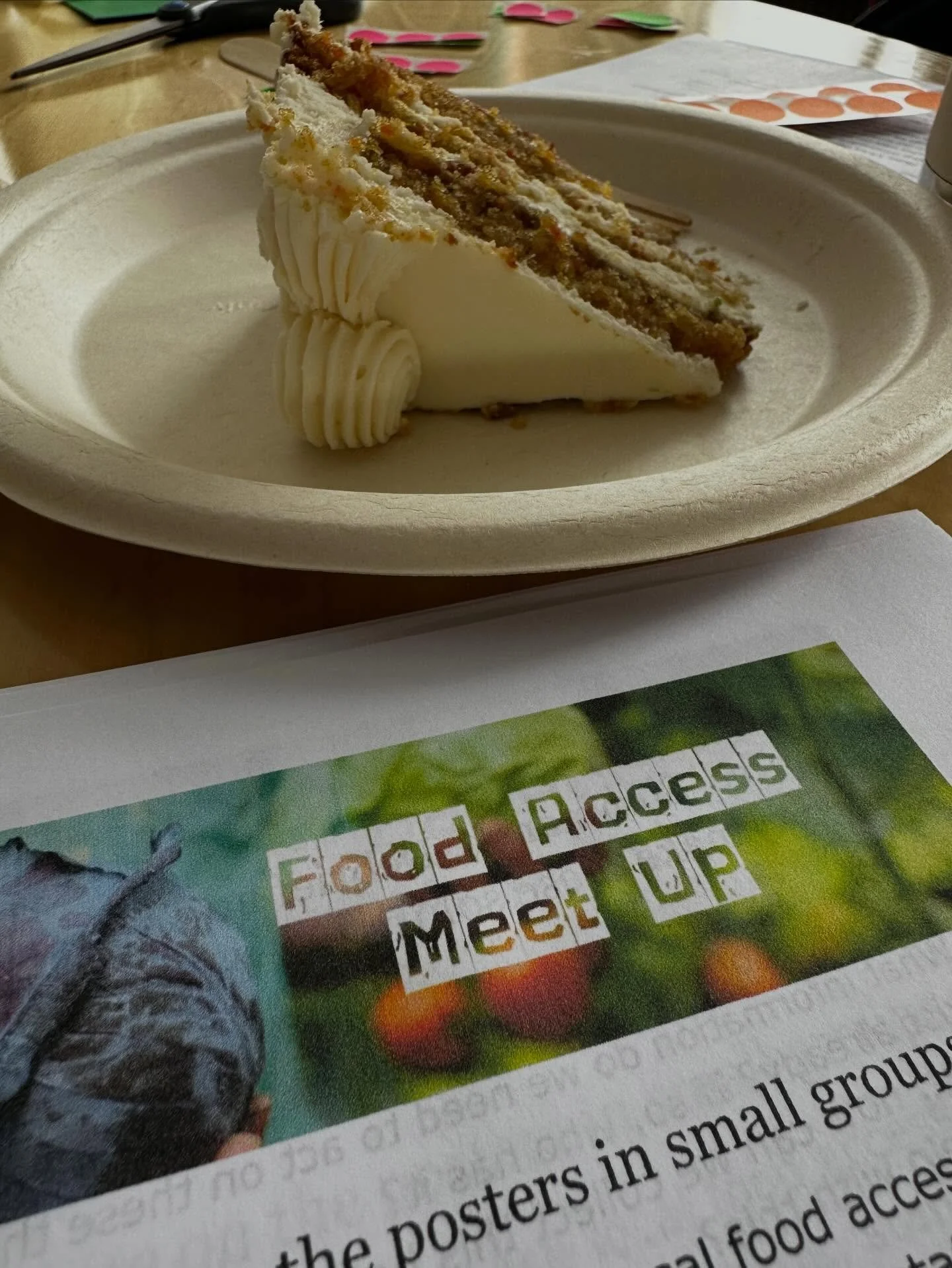 Feeling inspired by our community members who attended and provided input on food access 💚 Want to contribute? Send us a DM or email to get added to the email list to co-organize a bigger summit in November.