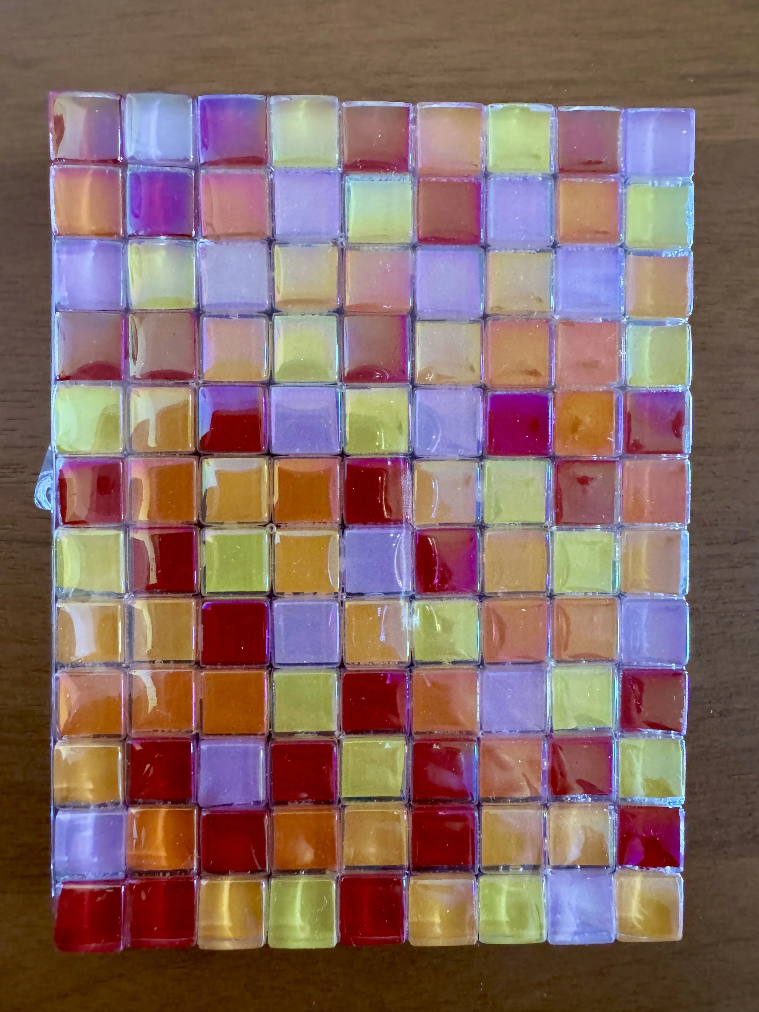 Warm Tone Mosaic Reed Case