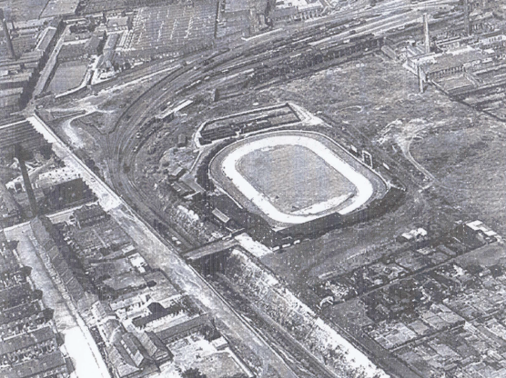 City Greyhound Stadium, Bradford. Image created by wikipedia. Public domain.