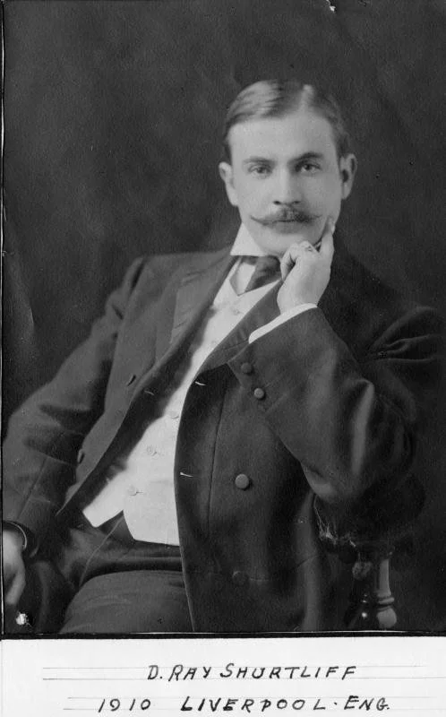 Mormon Missionary D. Ray Shurtliff. Image uploaded to FamilySearch.