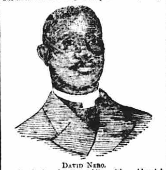 David Nero. People's Journal, 22 February 1886. Image created by the British Library Board. No known copyright holder.