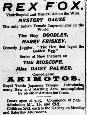 Mystery Gauze. Yarmouth Independent, 14 April 1906.  Image created by the British Library Board. No known copyright.