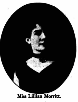 Lillian Morritt, aka Ada, the wife of Charles Morritt, and a performer in her own right. Gentlewoman, 12 August 1893.  Imaged created by the British Library Board. No known copyright holder.