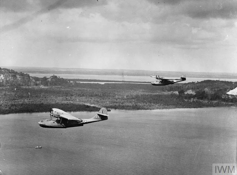 Catalinas of 205 Squadron RAF. Imperial War Museum. Public domain.
