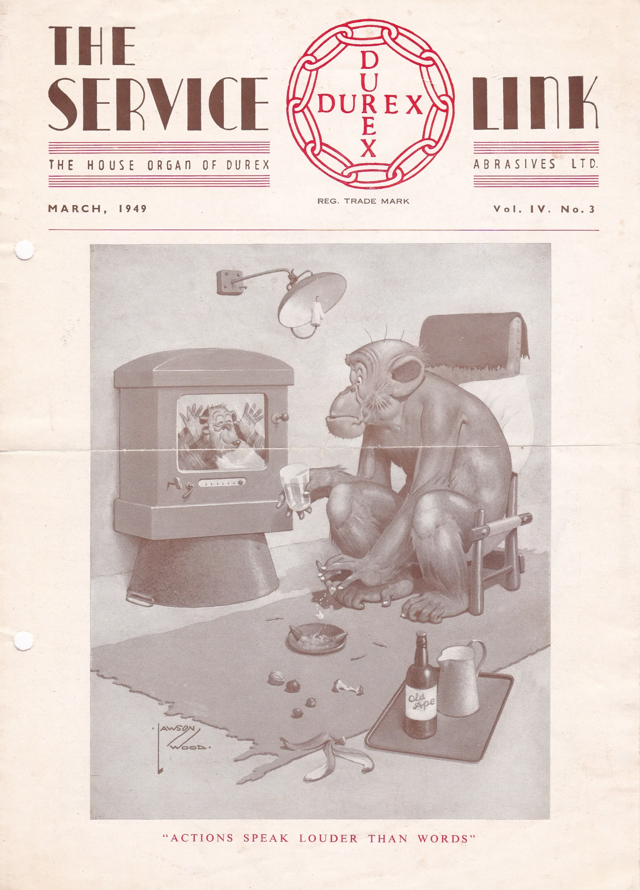 Durex Abrasives company brochure, 1949. Author's own collection.