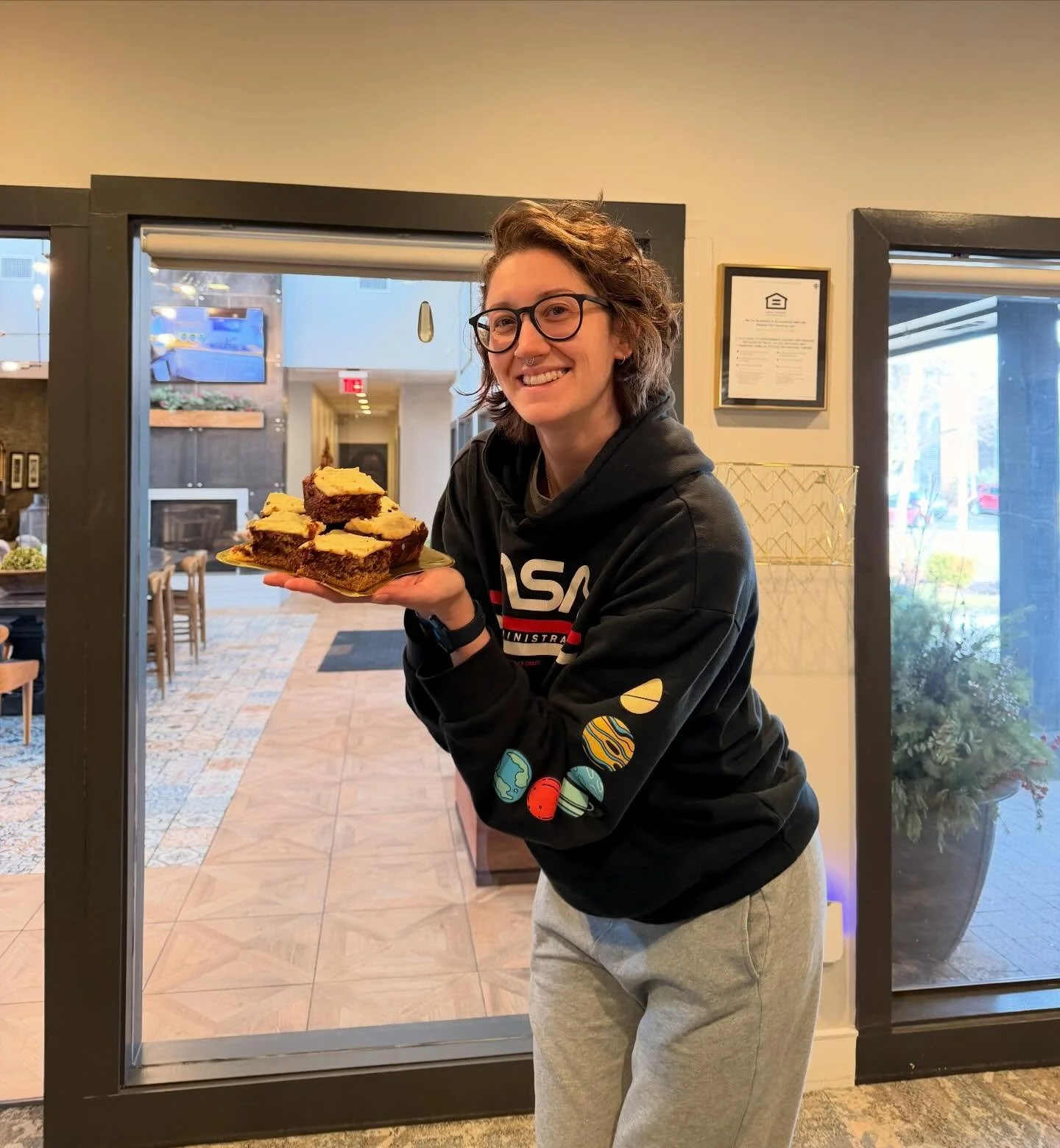 Our residents really know the way to our hearts&hellip;and our stomachs! 🤣❤️ Thank you for always thinking of us! @thetallerpurplefriend