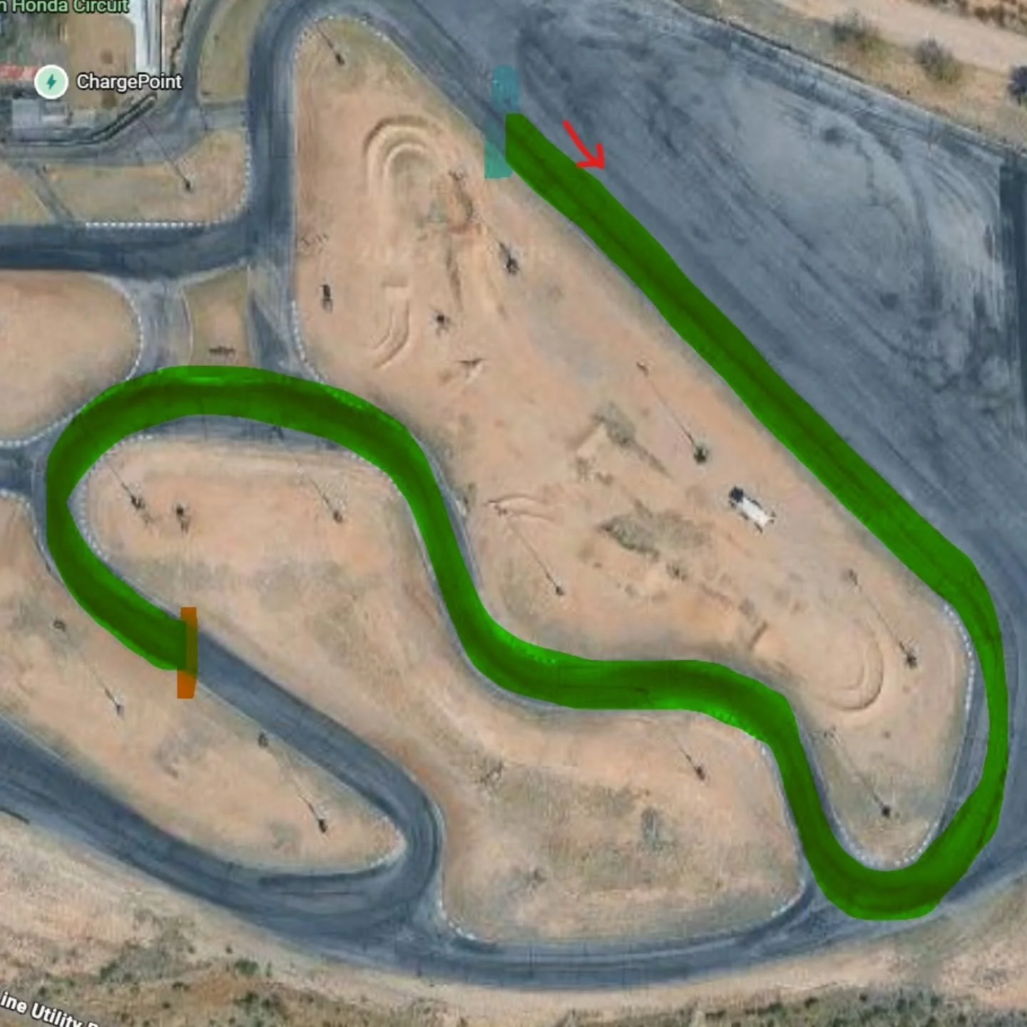 RD3 layout.

Sticking to the OG layout for the final event. We will be running the traditional main straight and NOT using the skidpad area. 🤙

Big props to @musselmanhondacircuit for paving the pits recently. It now gives us more layout options goi