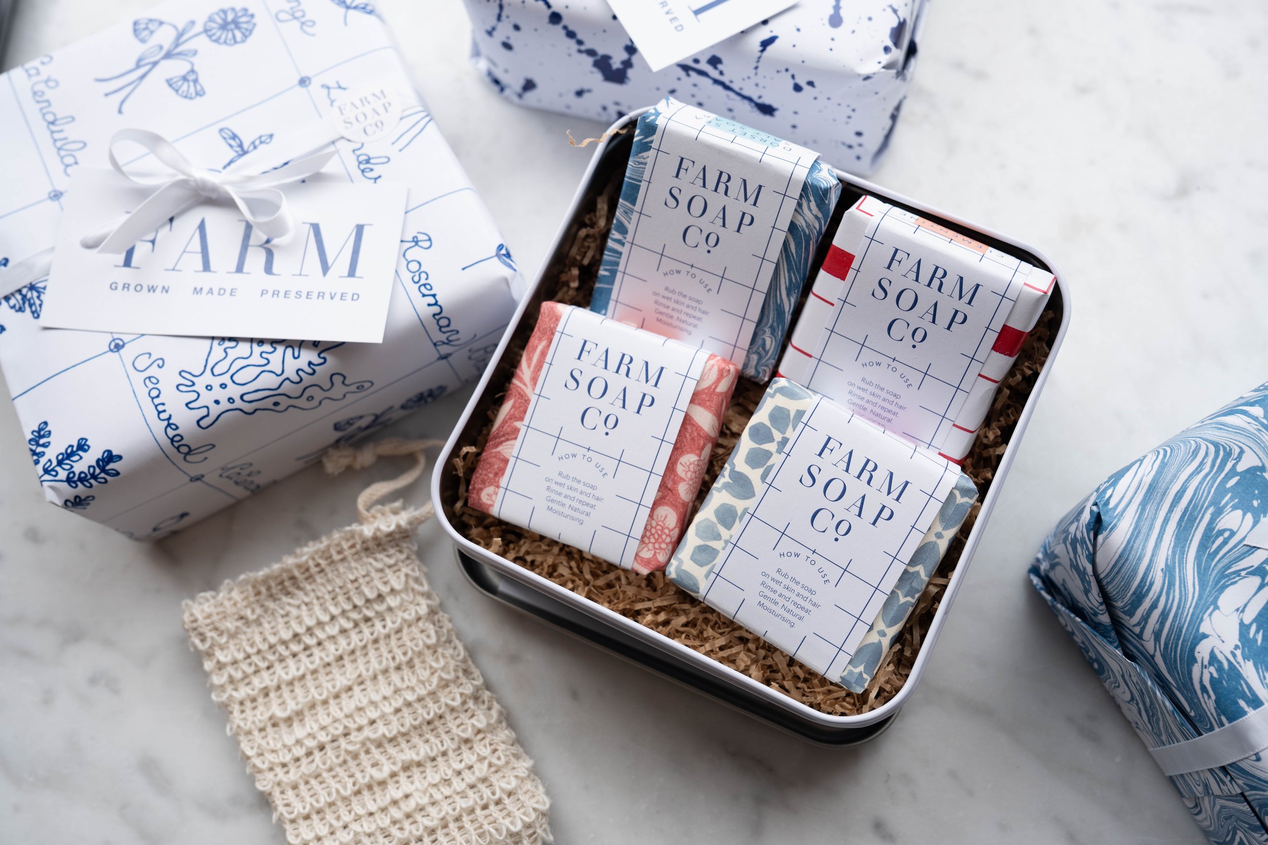 Four soap gift set