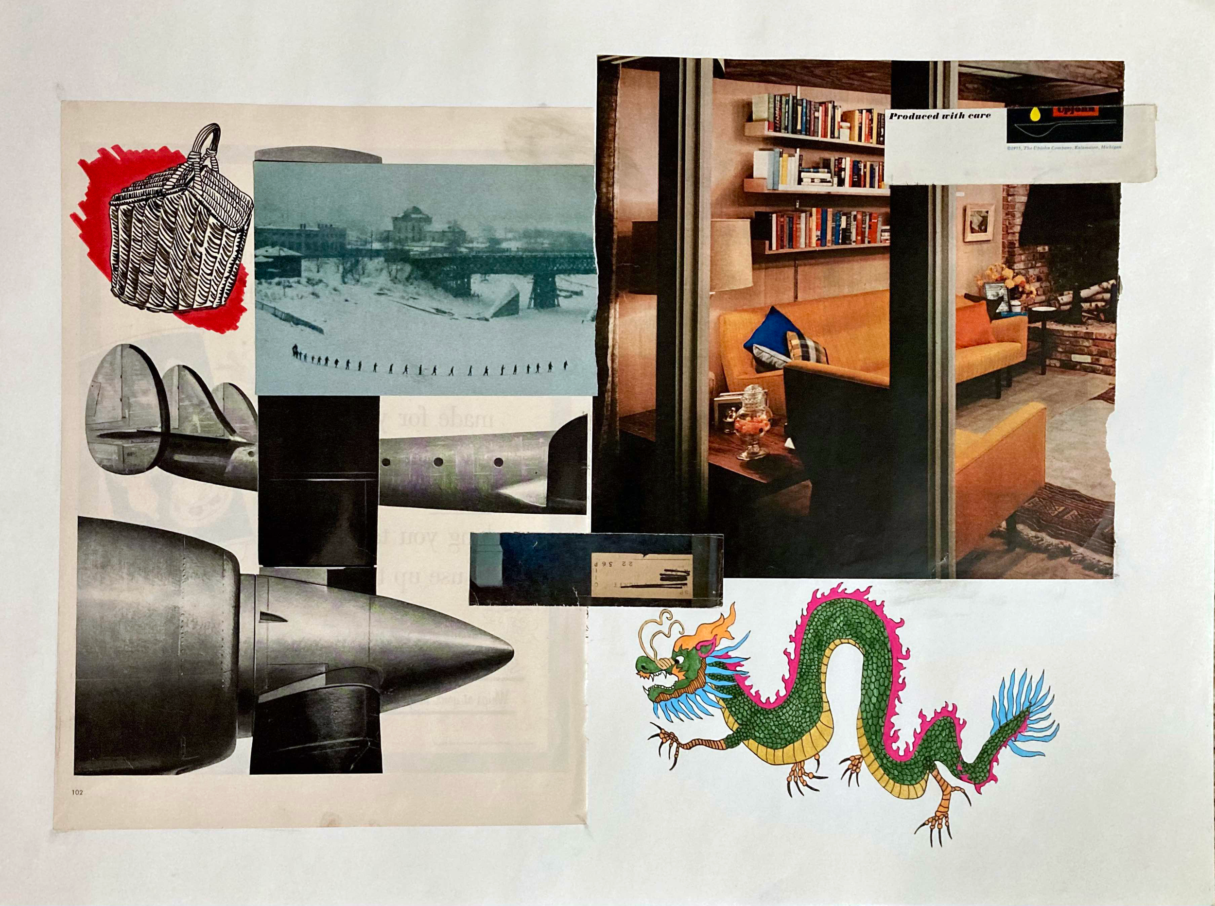 Day Care Center
18 x 24
Mixed media on paper 2024