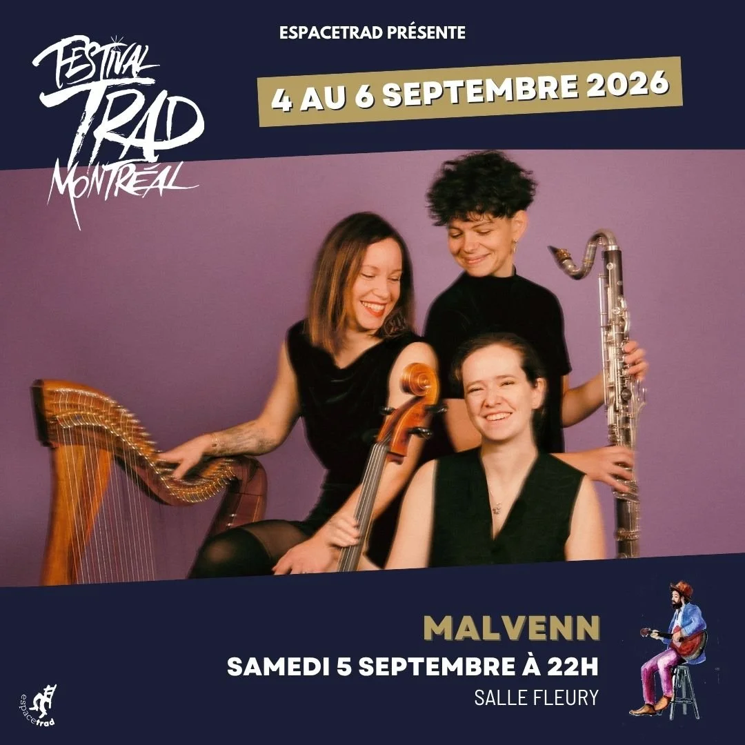 Malvenn au Festival Trad Montréal