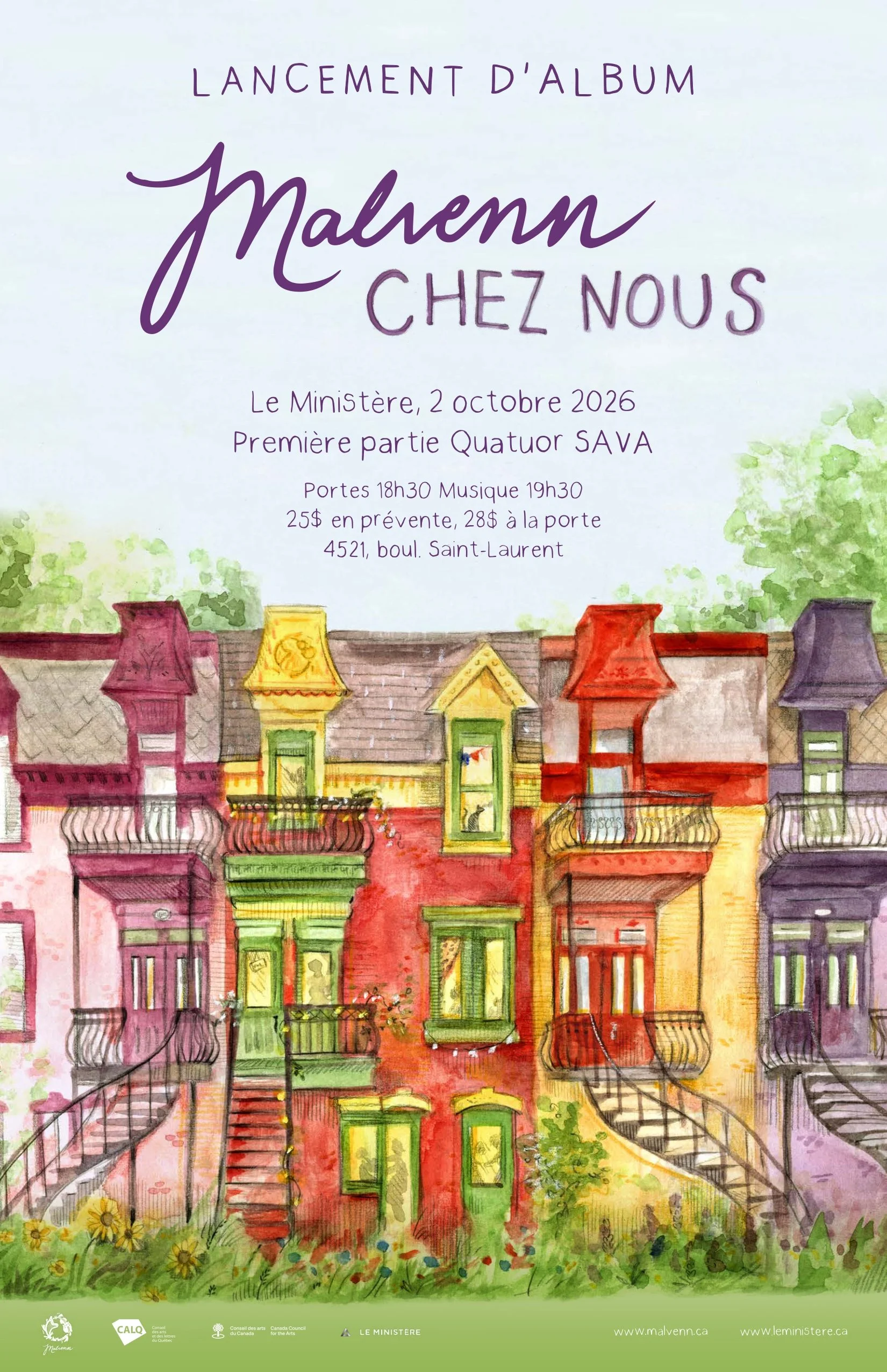 LANCEMENT D'ALBUM CHEZ NOUS (Malvenn)