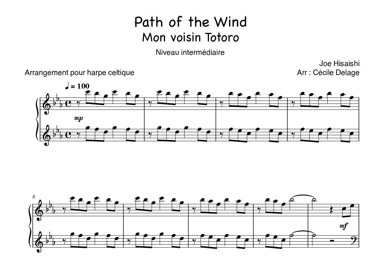 My Neighbor Totoro (Main Theme) - Joe Hisaishi