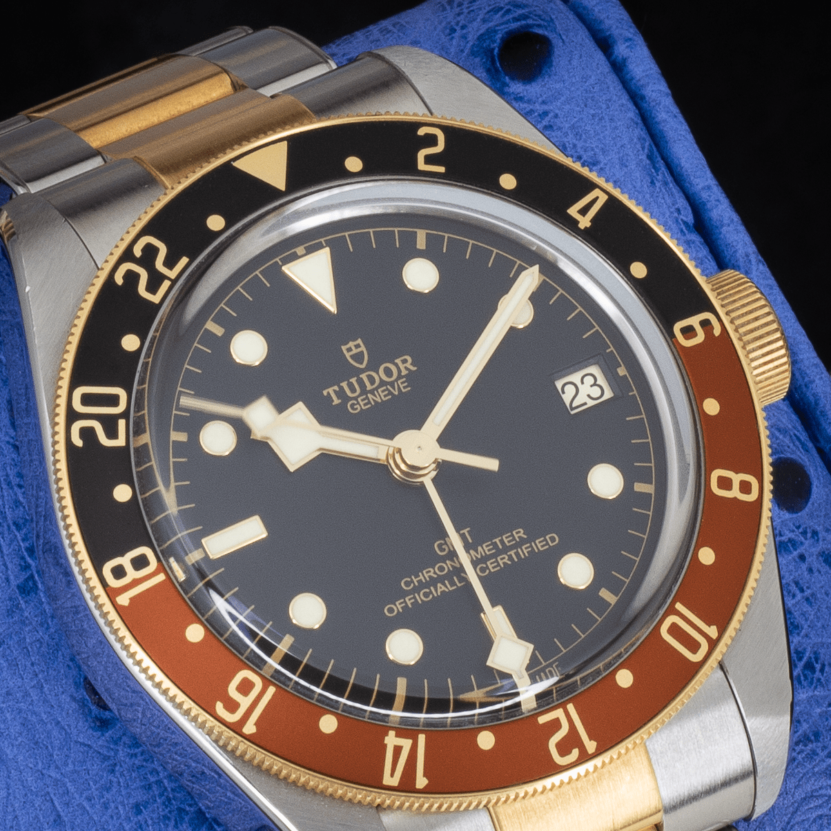 2022 Tudor Black Bay GMT "Root Beer" 79833MN Black Dial - Available at Palazzo Di Luxury Jersey City NJ