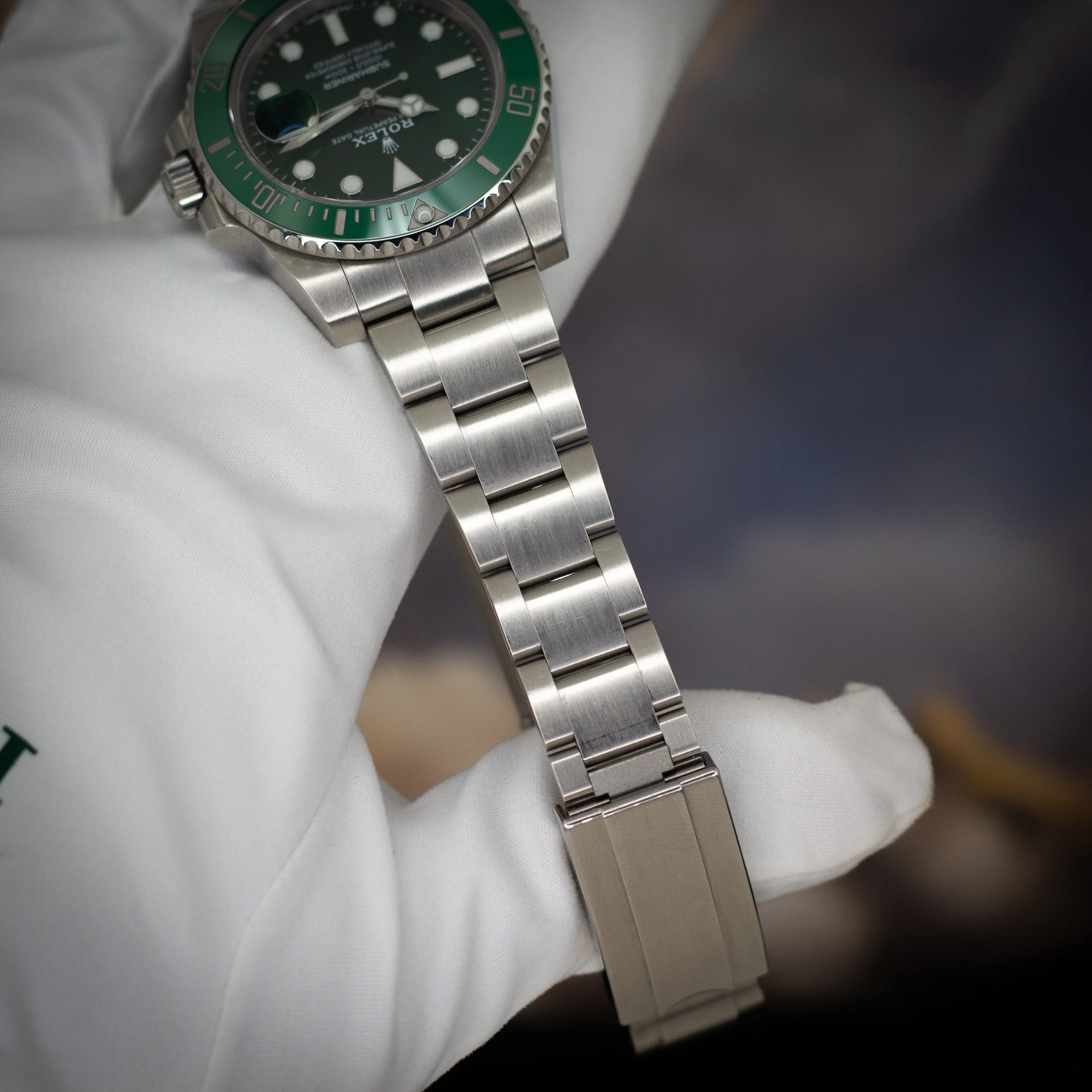 Rolex Submariner 116610LV Hulk – Green Dial & Bezel - Available at Palazzo Di Luxury Jersey City NJ