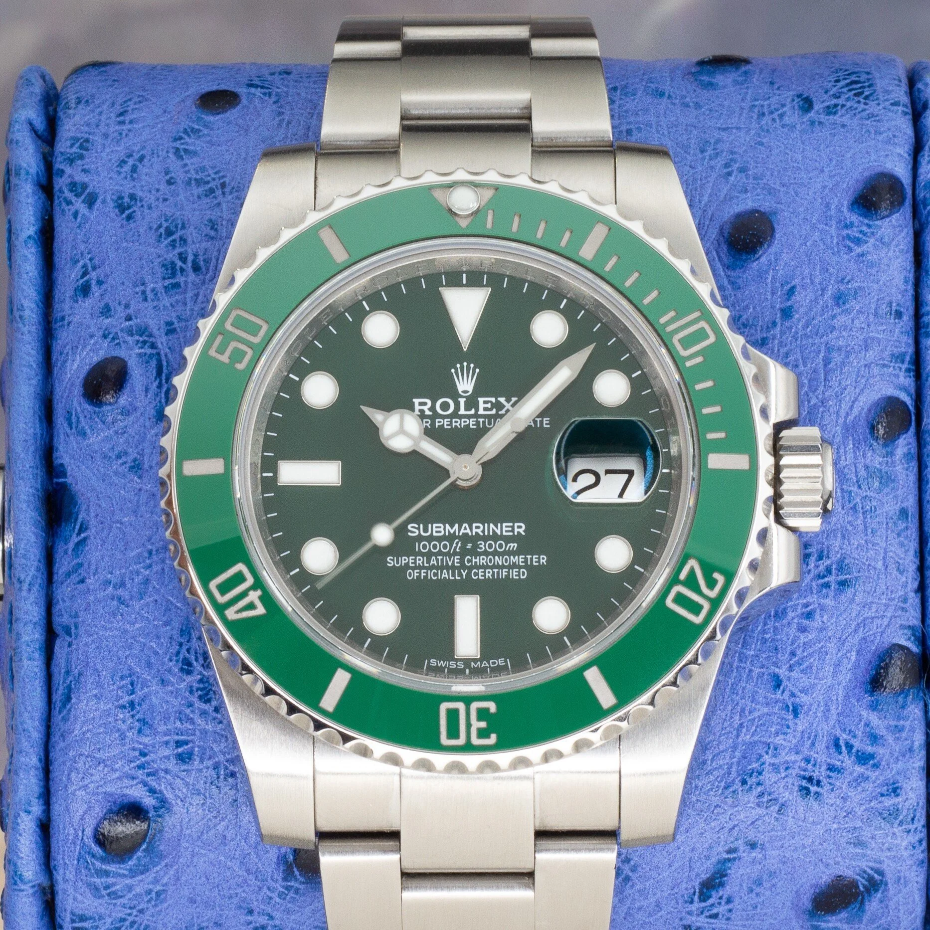 Rolex Submariner 116610LV Hulk – Green Dial & Bezel - Available at Palazzo Di Luxury Jersey City NJ