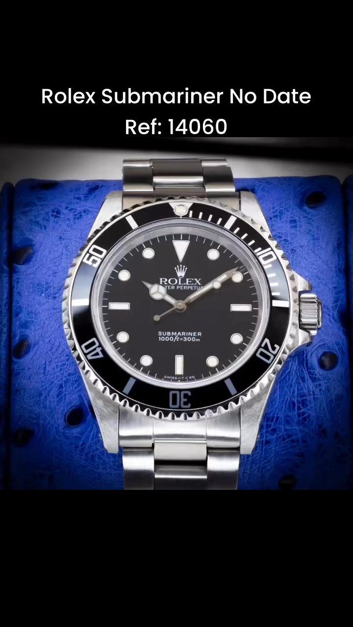 ‼️ Available Now‼️ 1995 Rolex Submariner No Date Reference: 14060 Full Set #availablenow #palazzodiluxury #submarinernodate #Rolex