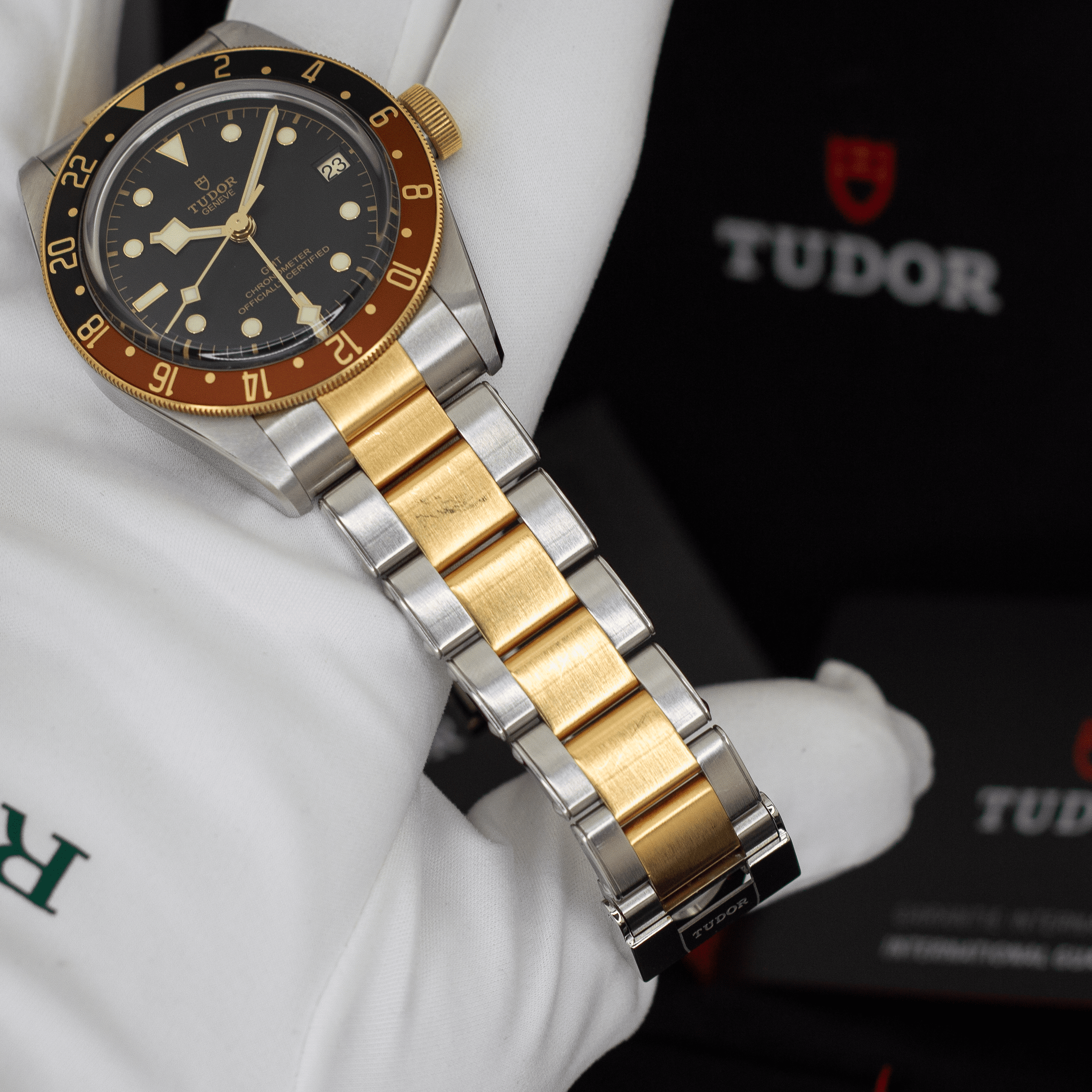 2022 Tudor Black Bay GMT "Root Beer" 79833MN Black Dial - Available at Palazzo Di Luxury Jersey City NJ