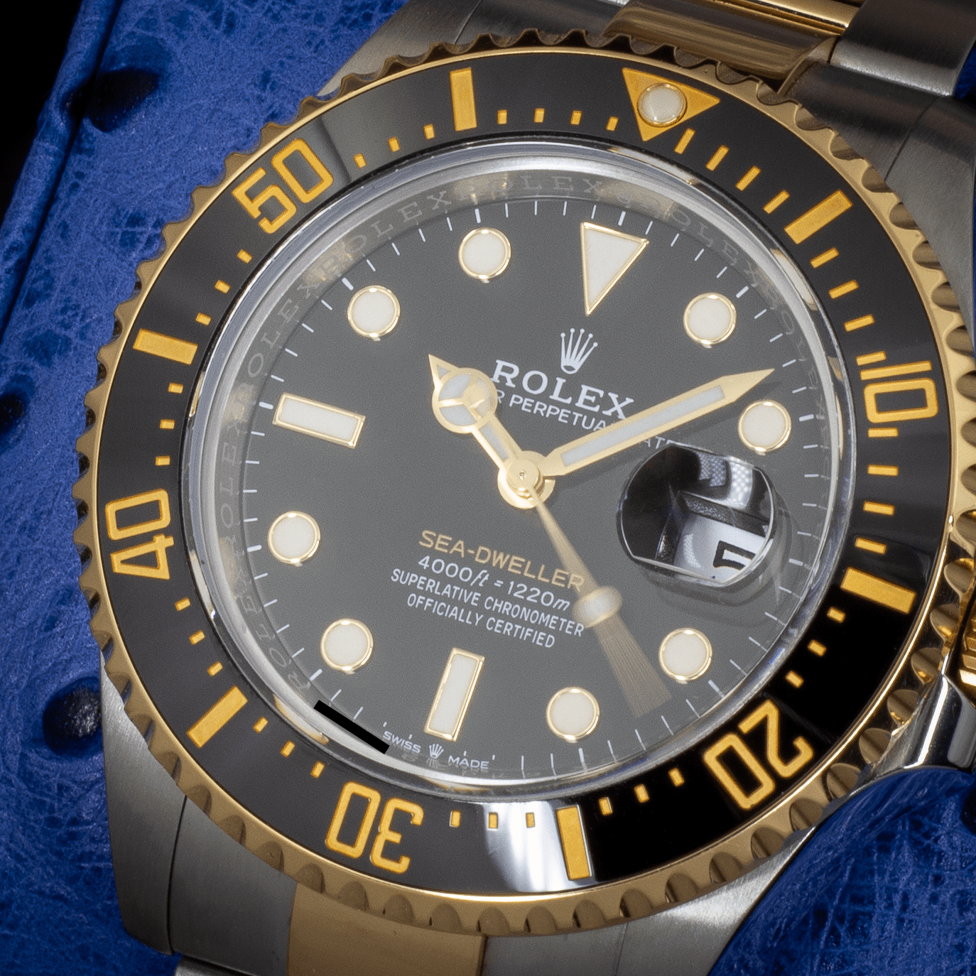 2020 Rolex Sea-Dweller 126603 – Black Dial - Available at Palazzo Di Luxury Jersey City NJ