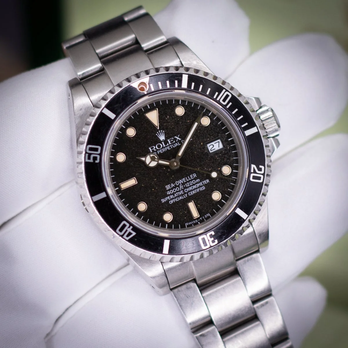 Rolex Sea-Dweller 16660 “Triple Six” – 1986 Glossy Tritium Dial - Available at Palazzo Di Luxury Jersey City NJ
