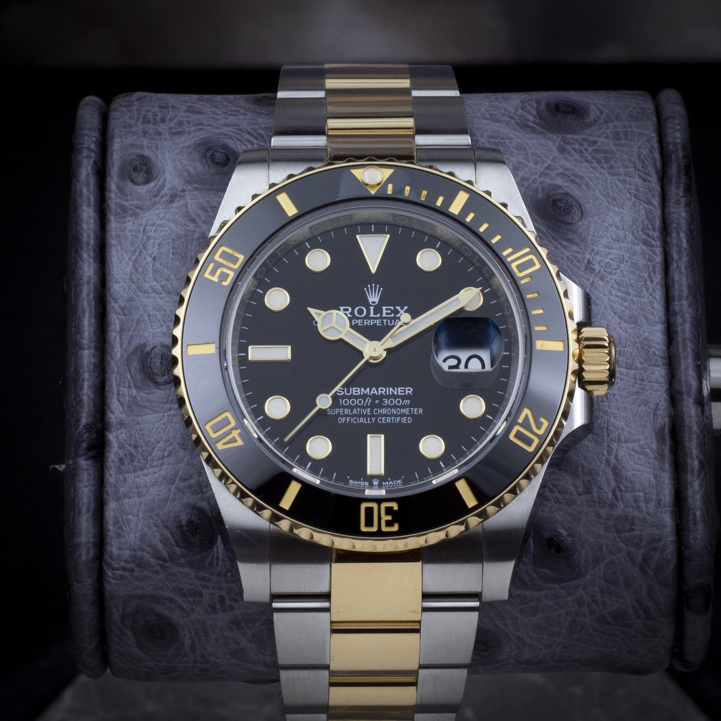 Rolex Submariner 126613LN two-tone black dial