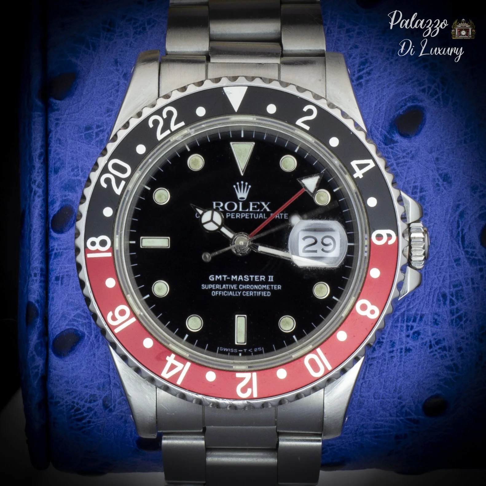 Rolex GMT-Master II 16710 “Coke” Vintage GMT - Available at Palazzo Di Luxury Jersey City NJ