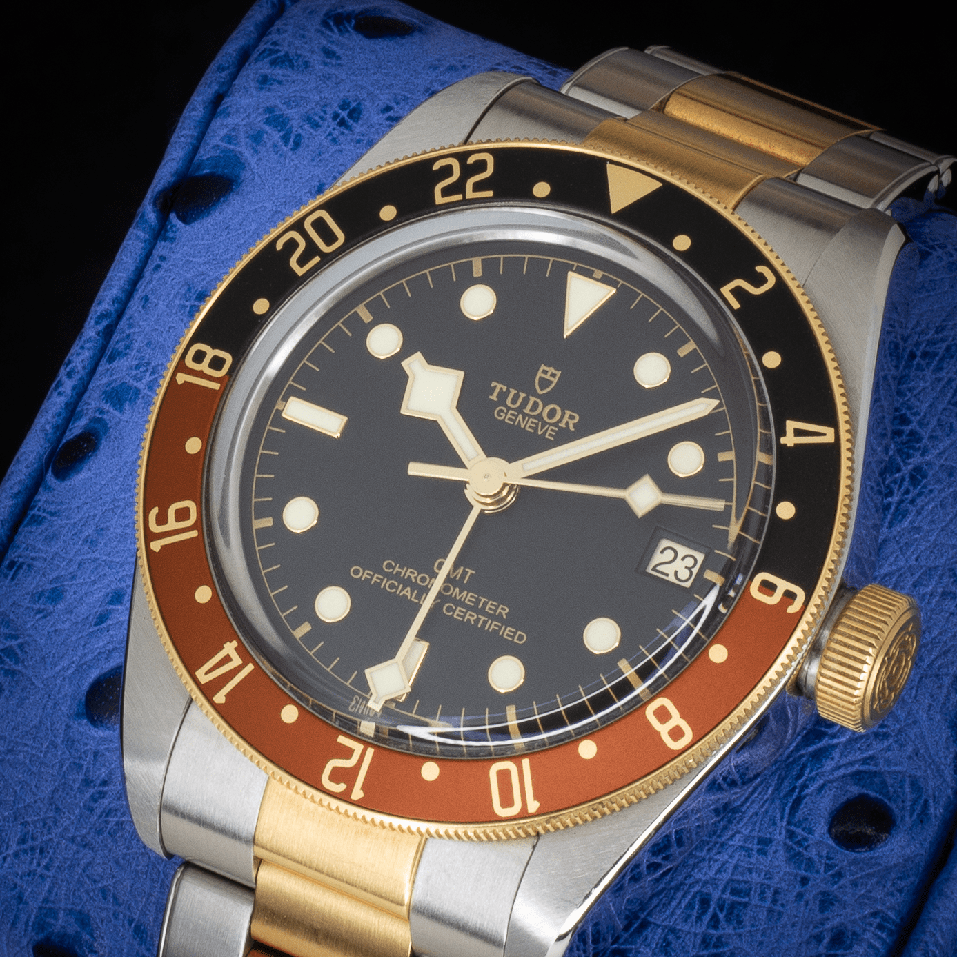 2022 Tudor Black Bay GMT "Root Beer" 79833MN Black Dial - Available at Palazzo Di Luxury Jersey City NJ