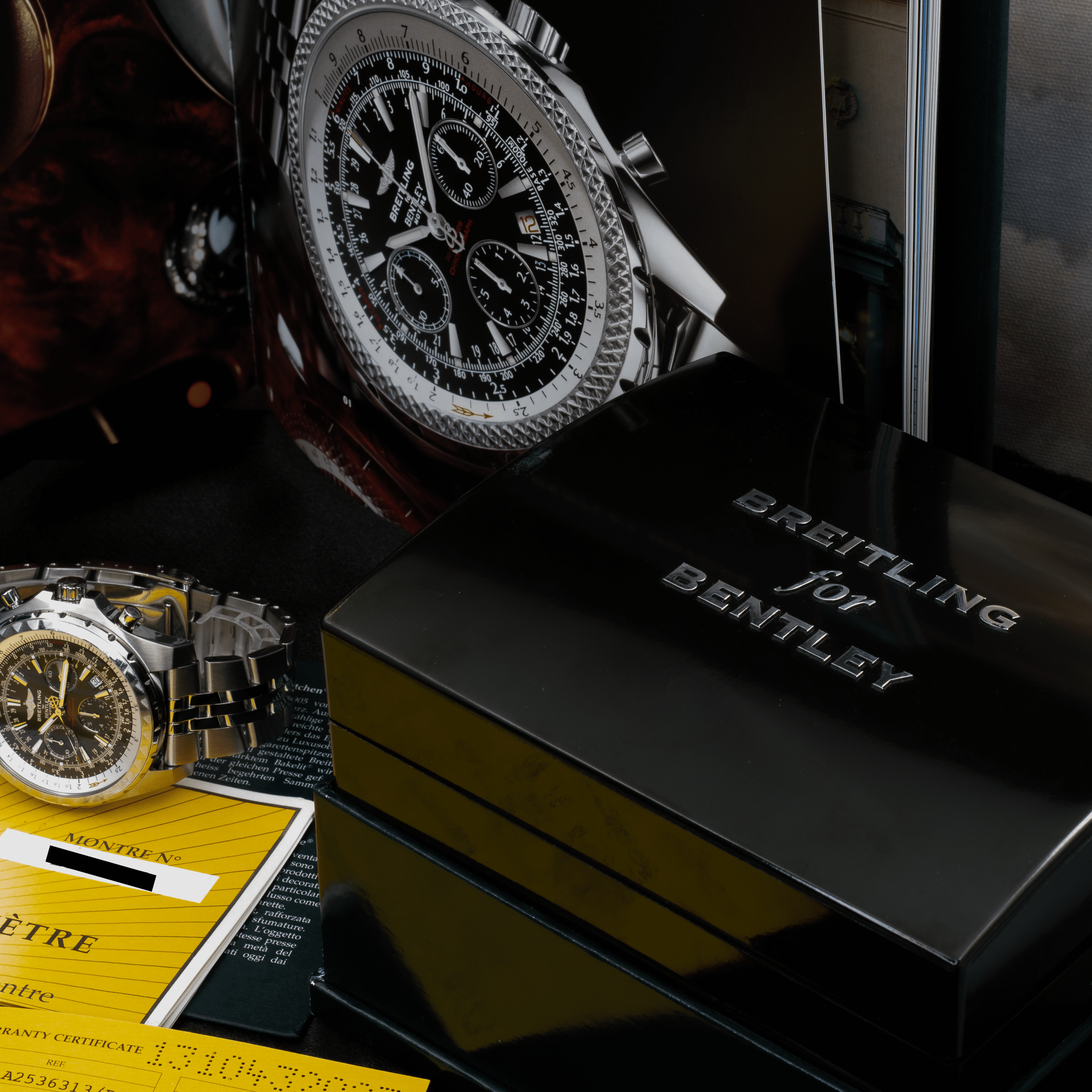 2007 Breitling for Bentley Motors T A25363 - Available at Palazzo Di Luxury Jersey City NJ