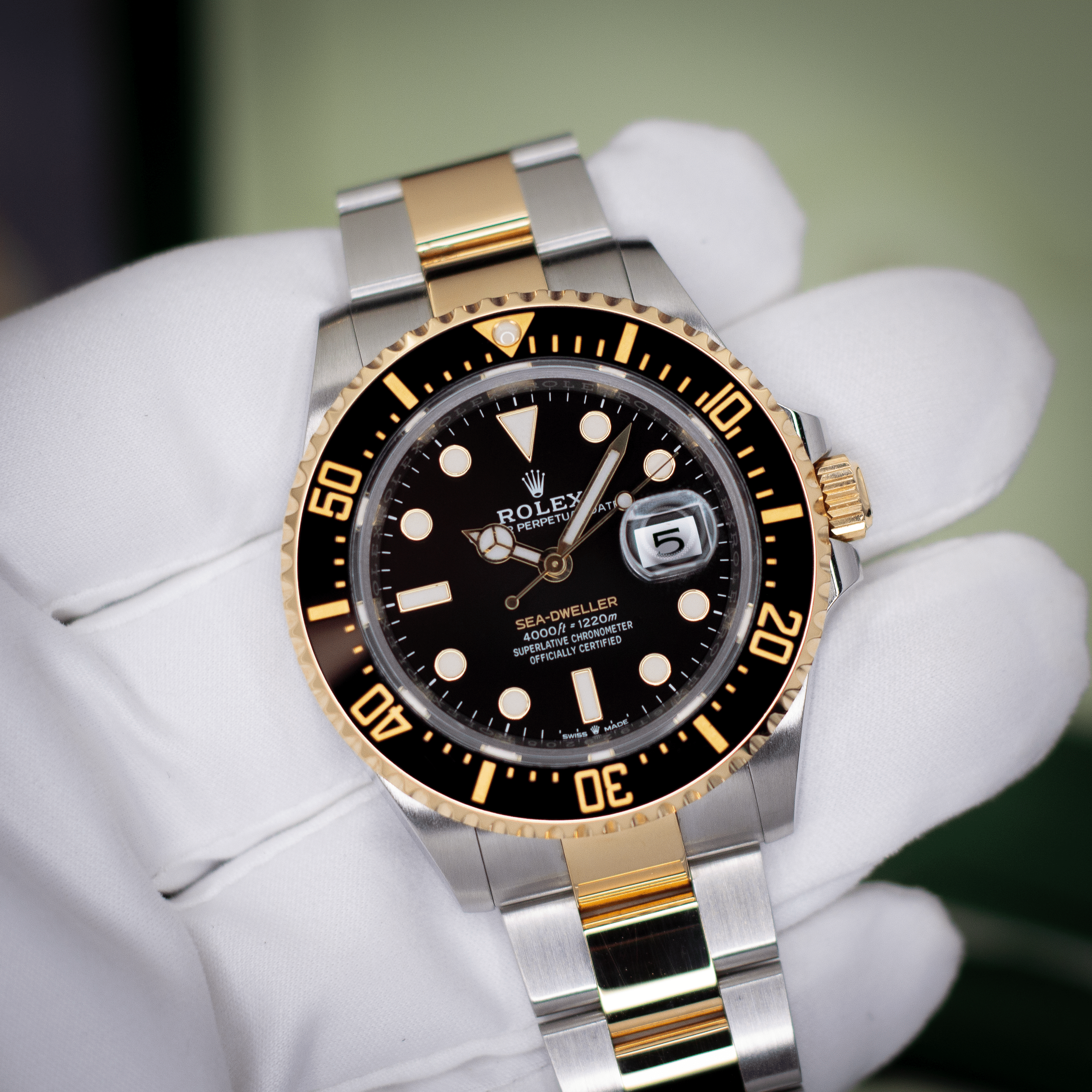 2020 Rolex Sea-Dweller 126603 – Black Dial - Available at Palazzo Di Luxury Jersey City NJ