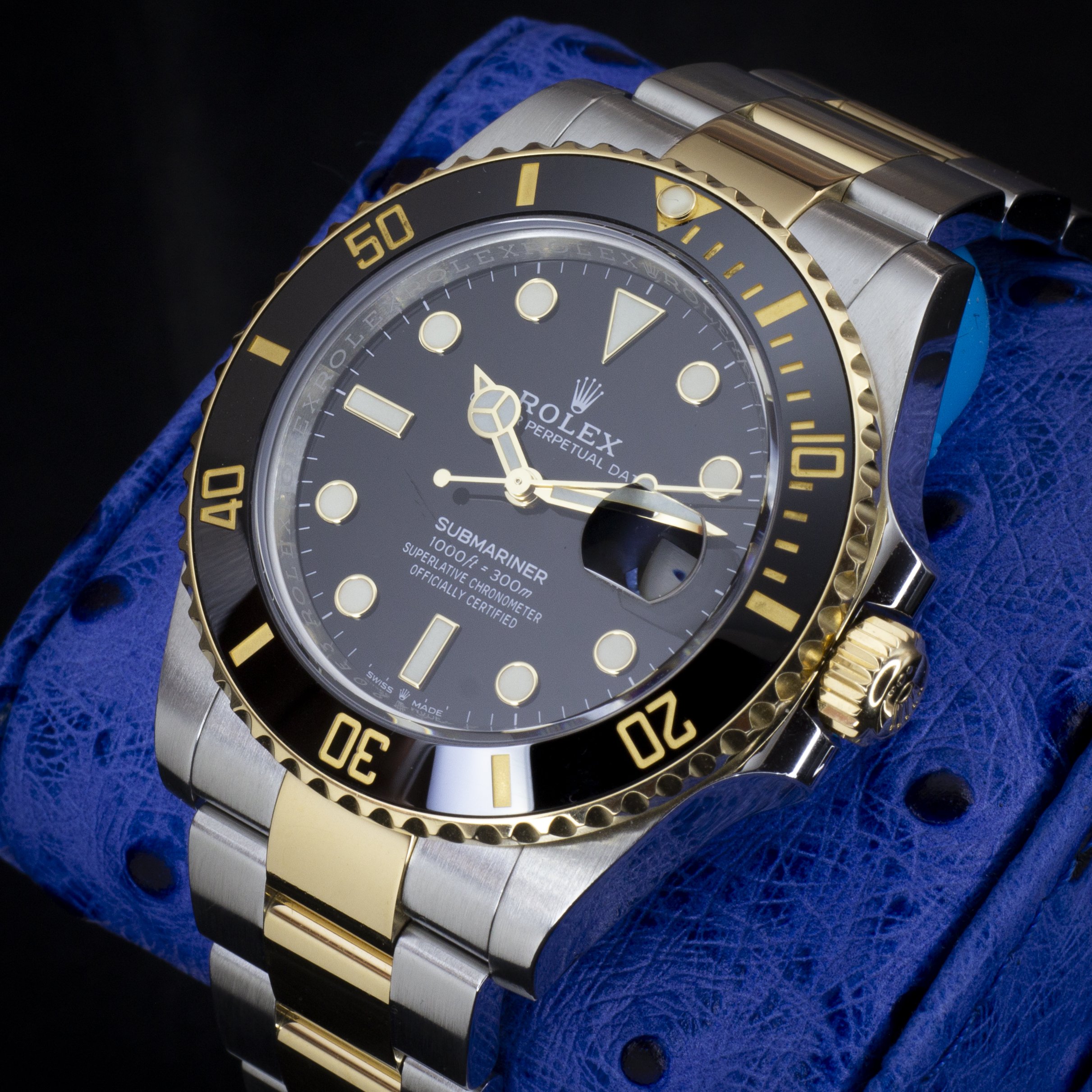 Rolex Submariner 126613LN two-tone black dial