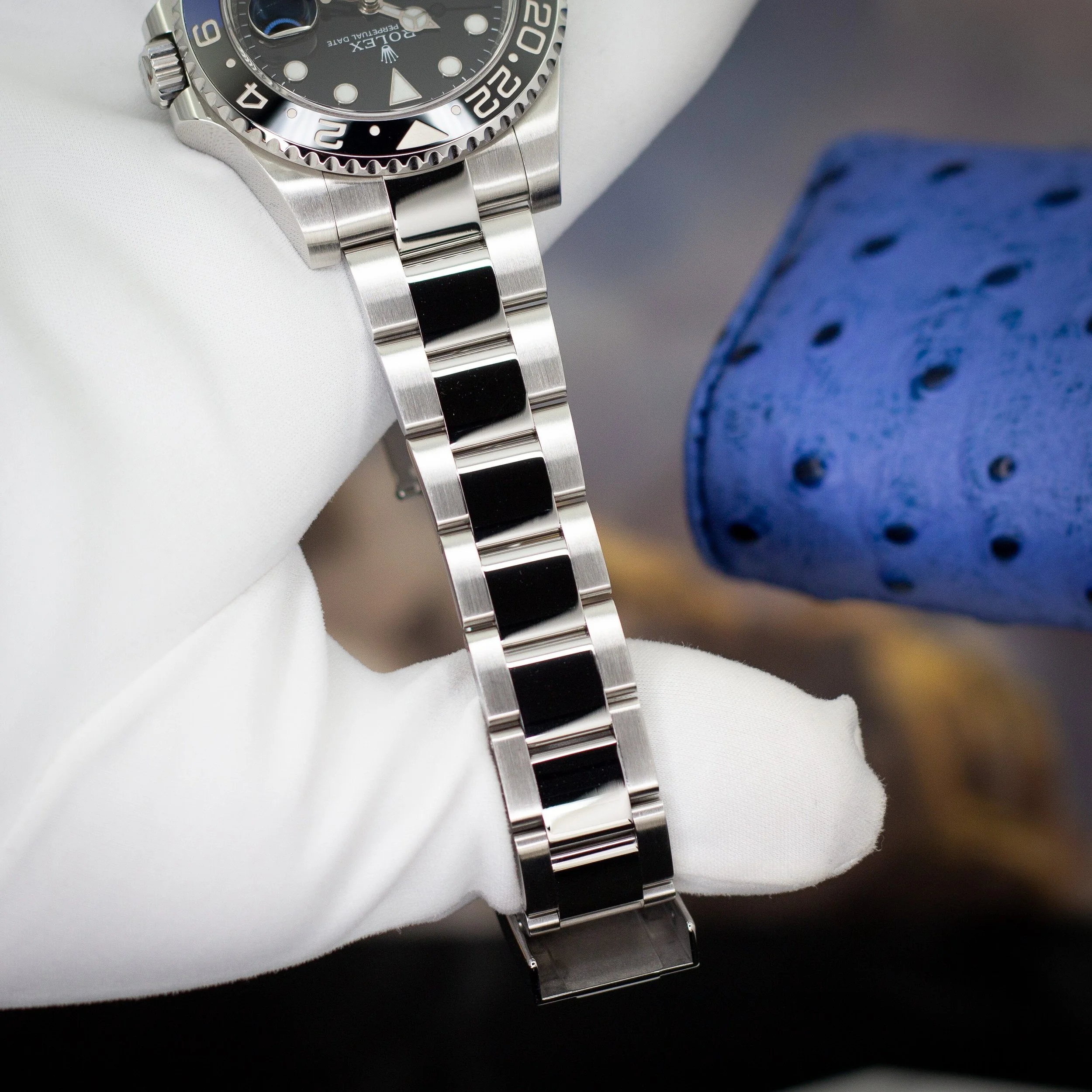 2016 Rolex GMT-Master II 116710BLNR “Batman” - Available at Palazzo Di Luxury Jersey City NJ