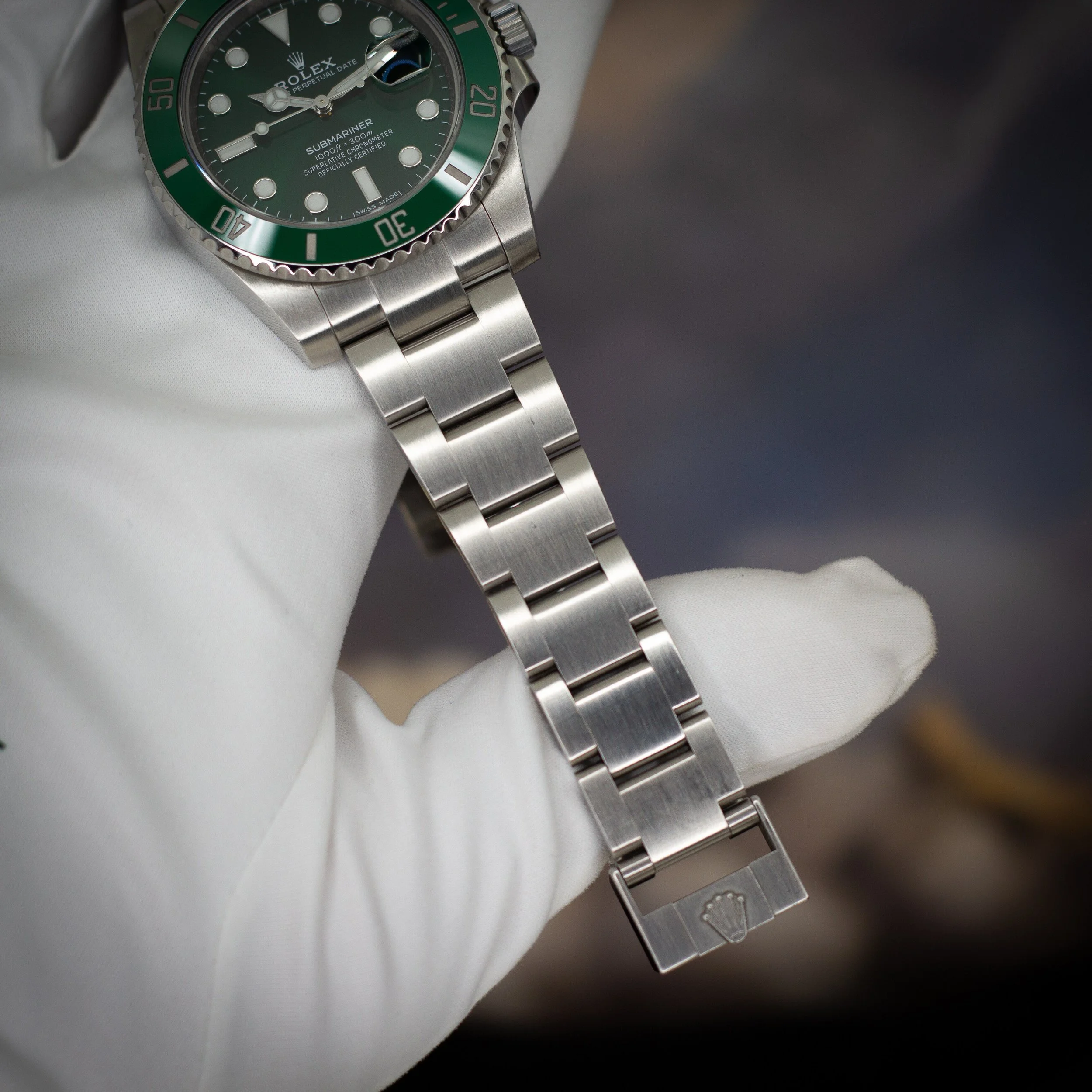 Rolex Submariner 116610LV Hulk – Green Dial & Bezel - Available at Palazzo Di Luxury Jersey City NJ