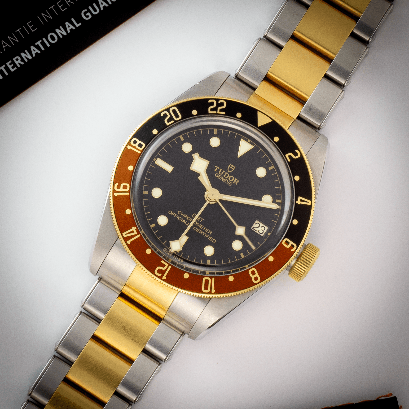 2022 Tudor Black Bay GMT "Root Beer" 79833MN Black Dial - Available at Palazzo Di Luxury Jersey City NJ