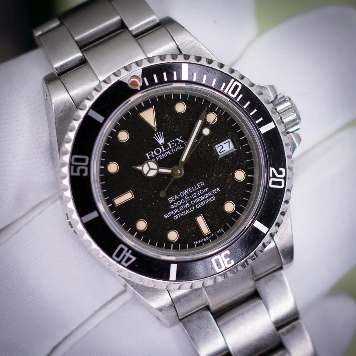 Rolex Sea-Dweller 16660 “Triple Six” – 1986 Glossy Tritium Dial - Available at Palazzo Di Luxury Jersey City NJ