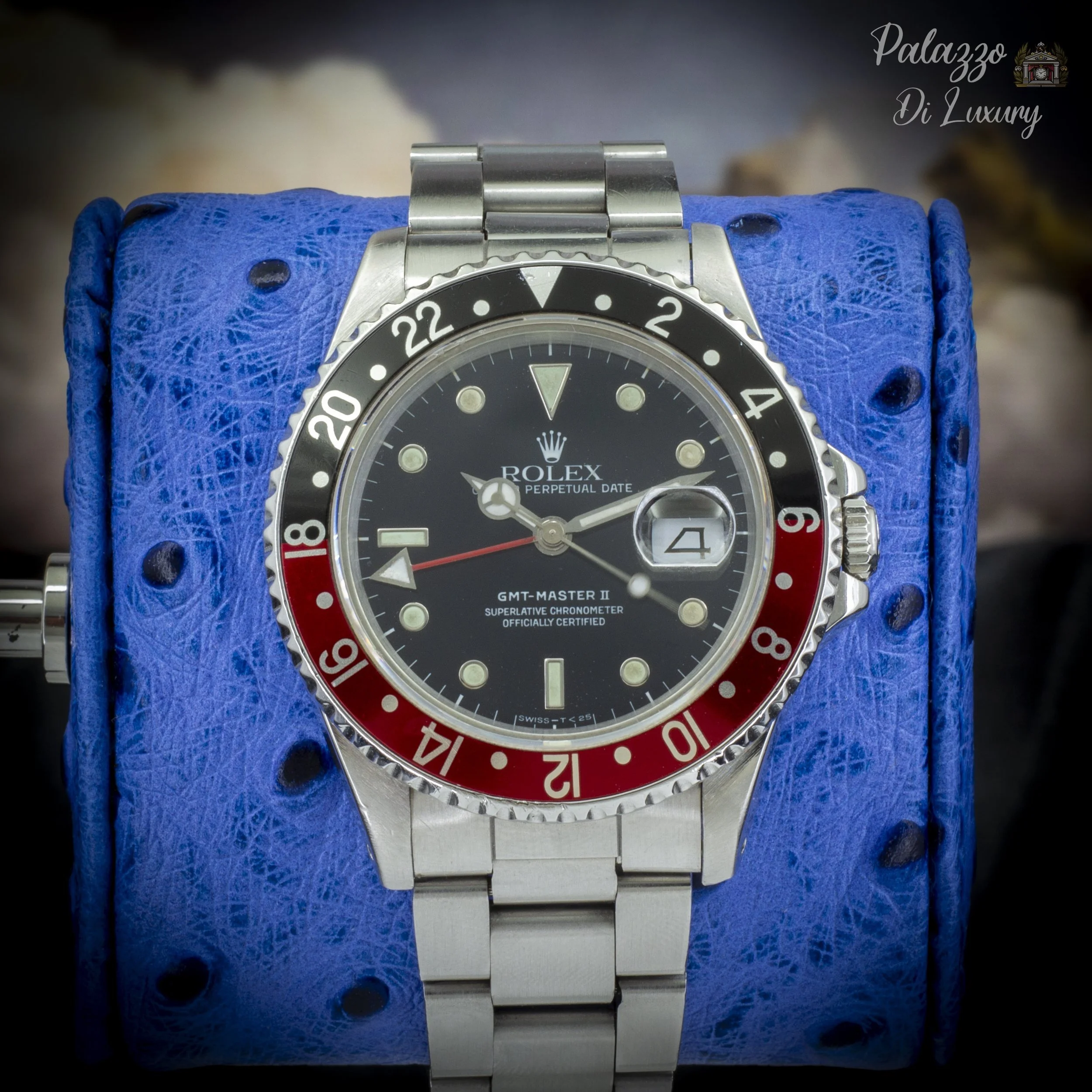 Rolex GMT-Master II 16710 “Coke” Vintage GMT - Available at Palazzo Di Luxury Jersey City NJ