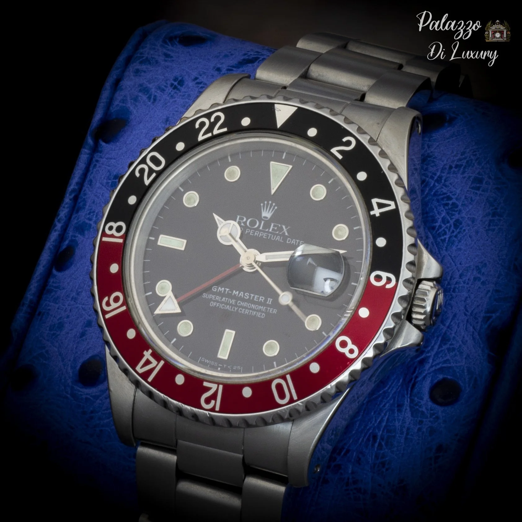 Rolex GMT-Master II 16710 “Coke” Vintage GMT - Available at Palazzo Di Luxury Jersey City NJ