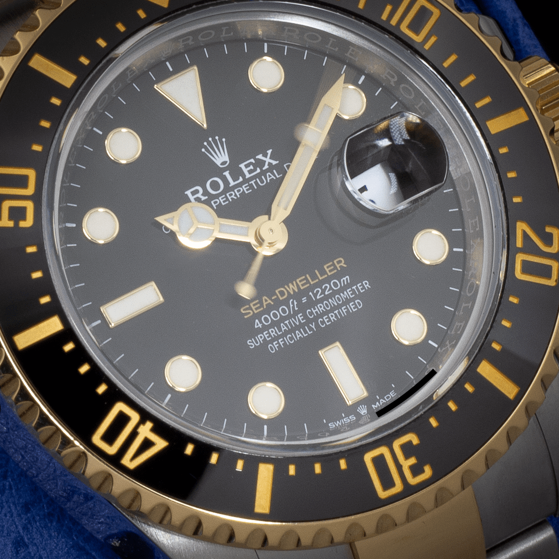 2020 Rolex Sea-Dweller 126603 – Black Dial - Available at Palazzo Di Luxury Jersey City NJ