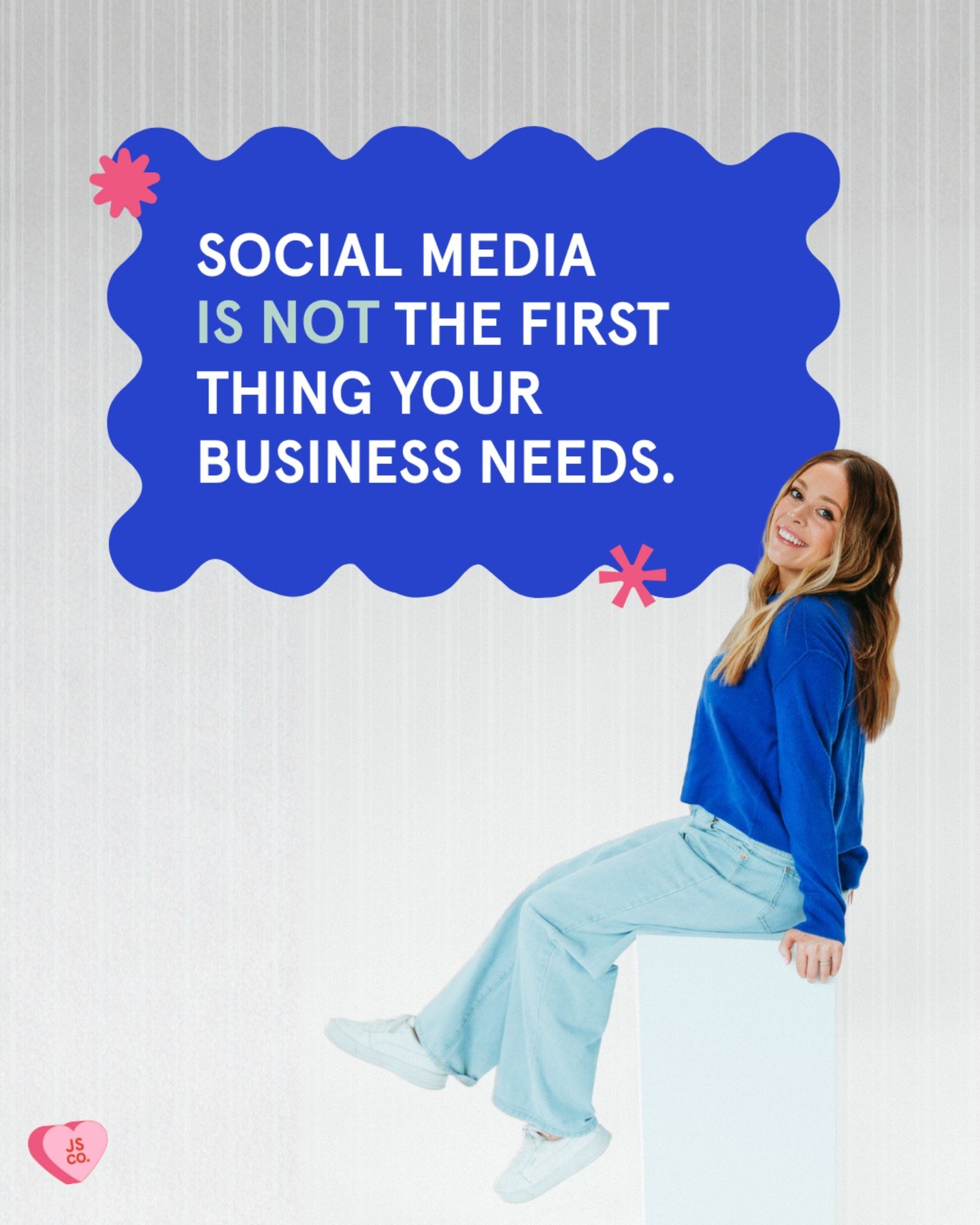 Hiring a social media marketing agency should actually be at the bottom of your to-do list (for now...) 🫣 

I KNOW. That sounds kind of crazy coming from us.

Before you invest thousands of dollars every month into social media marketing, we want yo