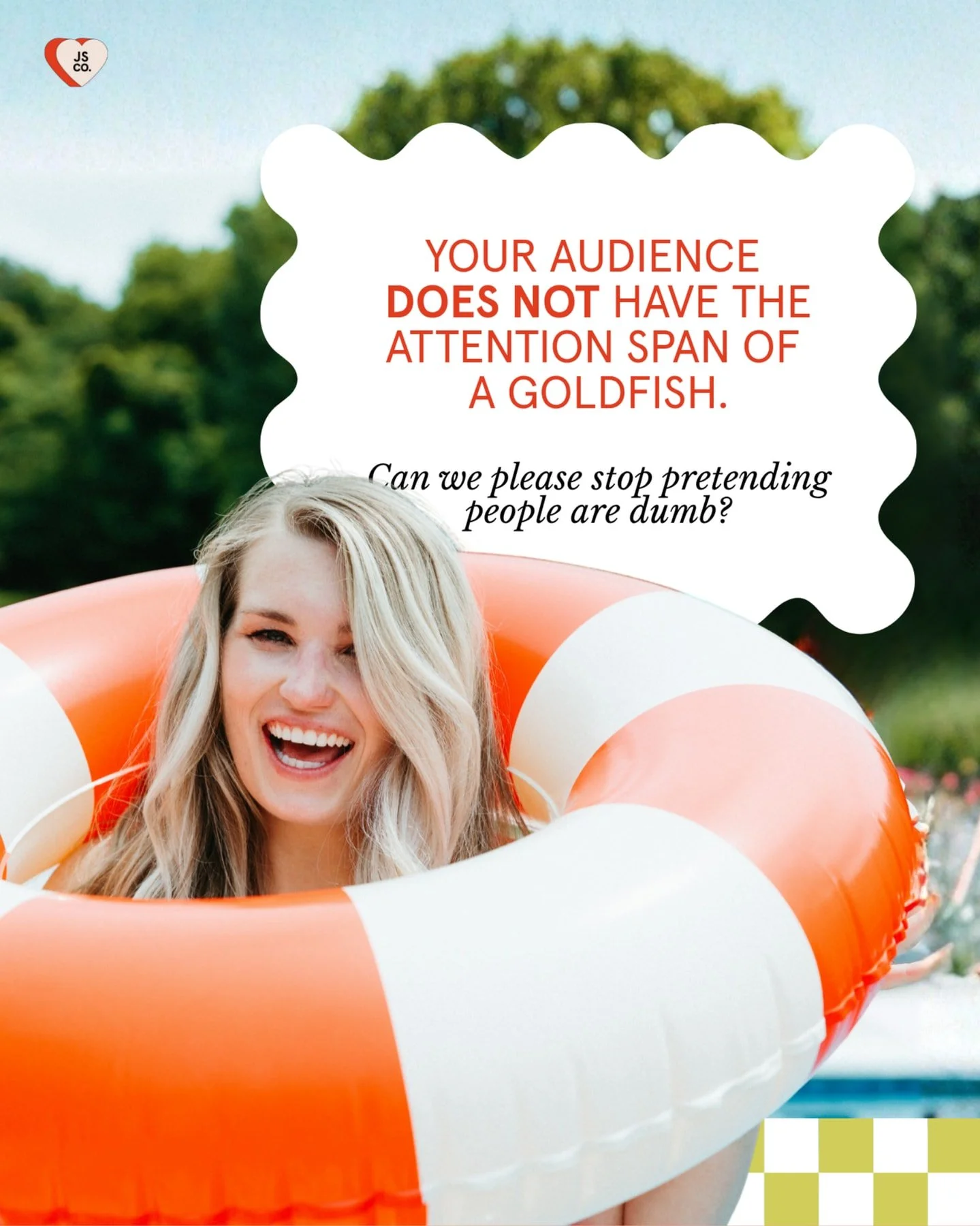 People will spend 45 minutes researching a $30 purchase, but we&rsquo;re convinced they won&rsquo;t watch a 90-second video? BE SO FOR REAL!

This is why we get SO specific with our clients&rsquo; content. Sometimes uncomfortably specific.

When we c