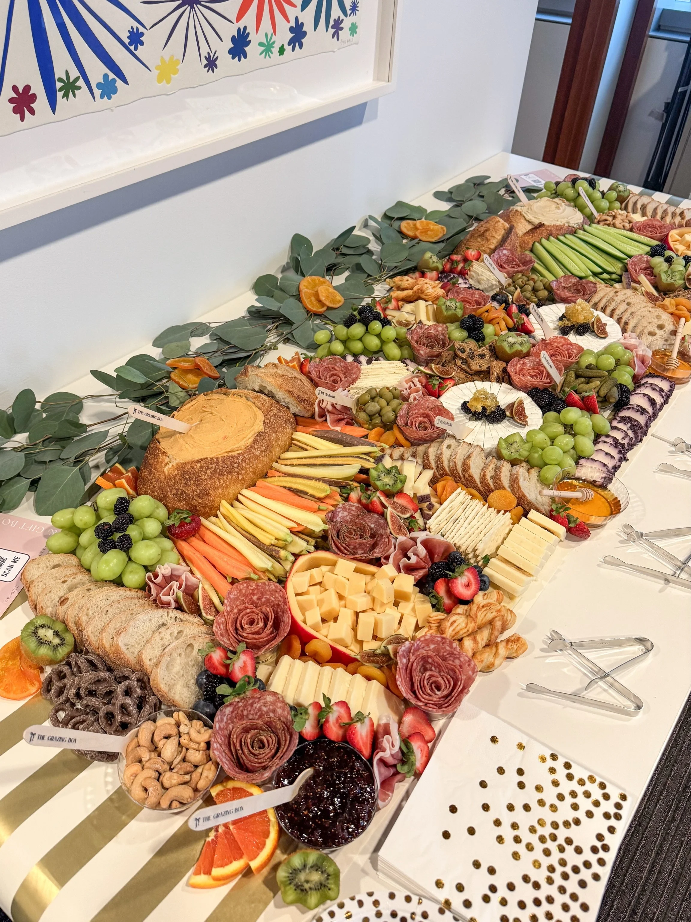 A special Birthday for a professor! Just listen to the music we got to enjoy as we set up and they warmed up! 🎂

#grazingtables #charcuterie #nyccatering #birthdayparty