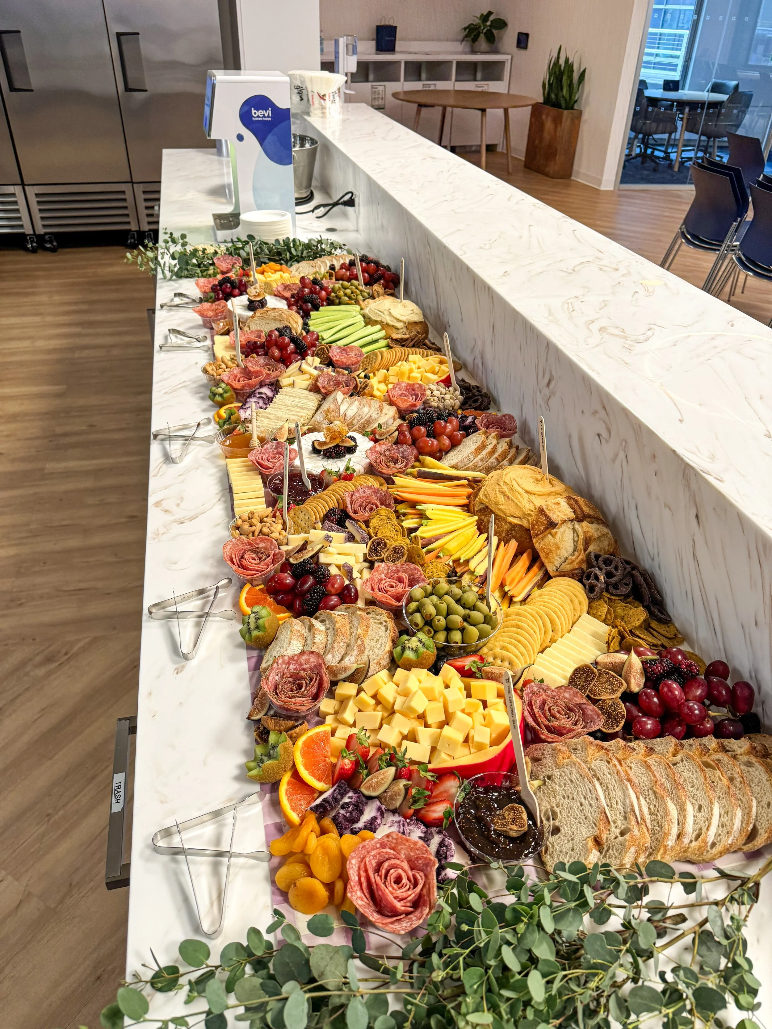 Another Grazing Table for the same corporate client one week later