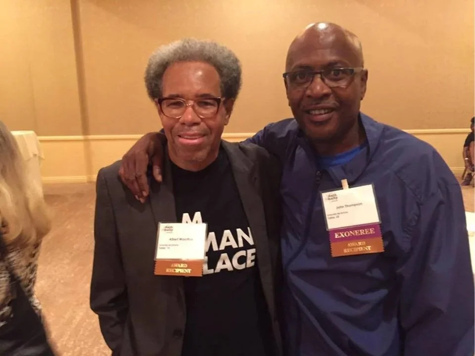 JT and Albert Woodfox, 2017