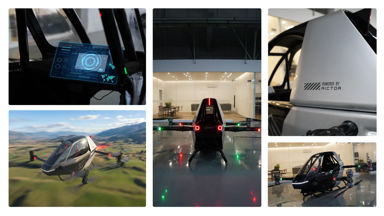 capitanelectro.com | Rictor X4 eVTOL: ¿Un auto volador de $40,000 que puedes comprar en 2026?
