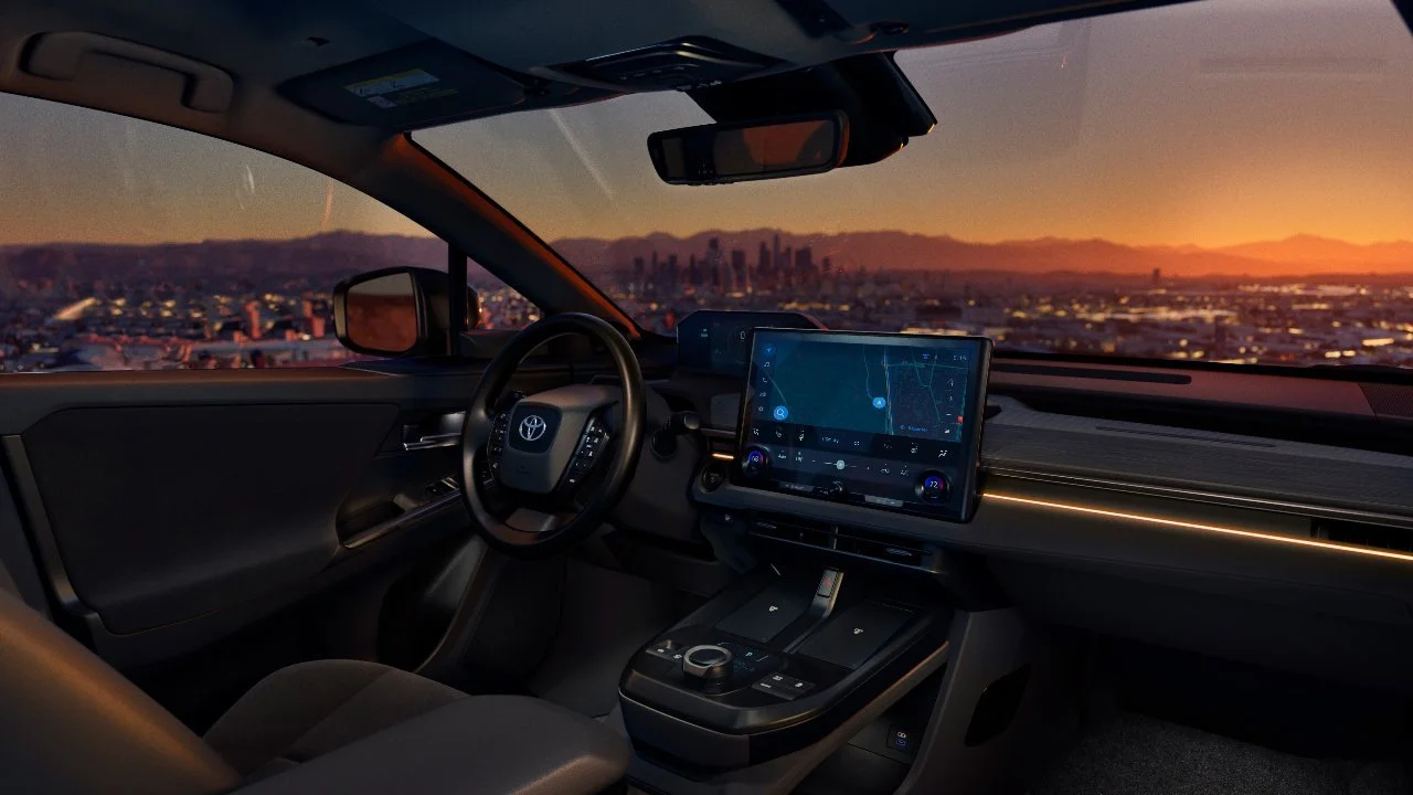 Interior de 2026 Toyota C-HR EV