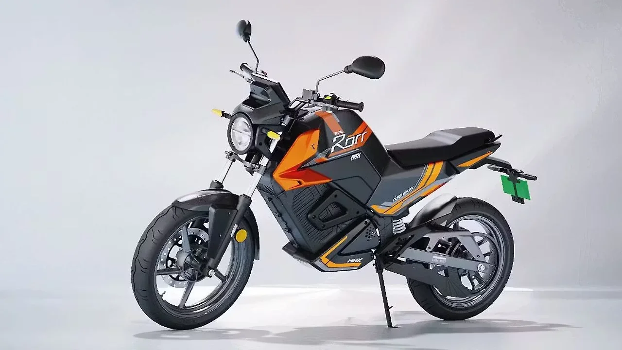 Oben Rorr EZ: La motocicleta eléctrica que puedes comprar en Amazon India.