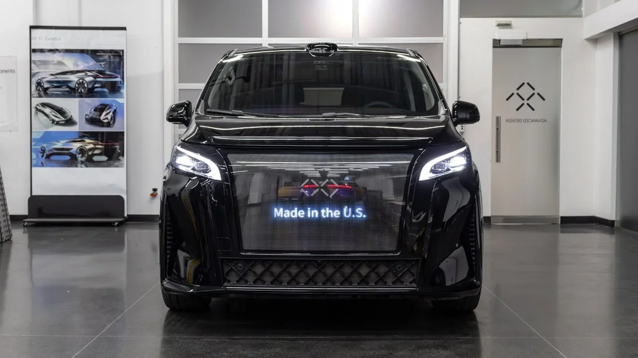 Faraday Future FX Super One: la minivan eléctrica.