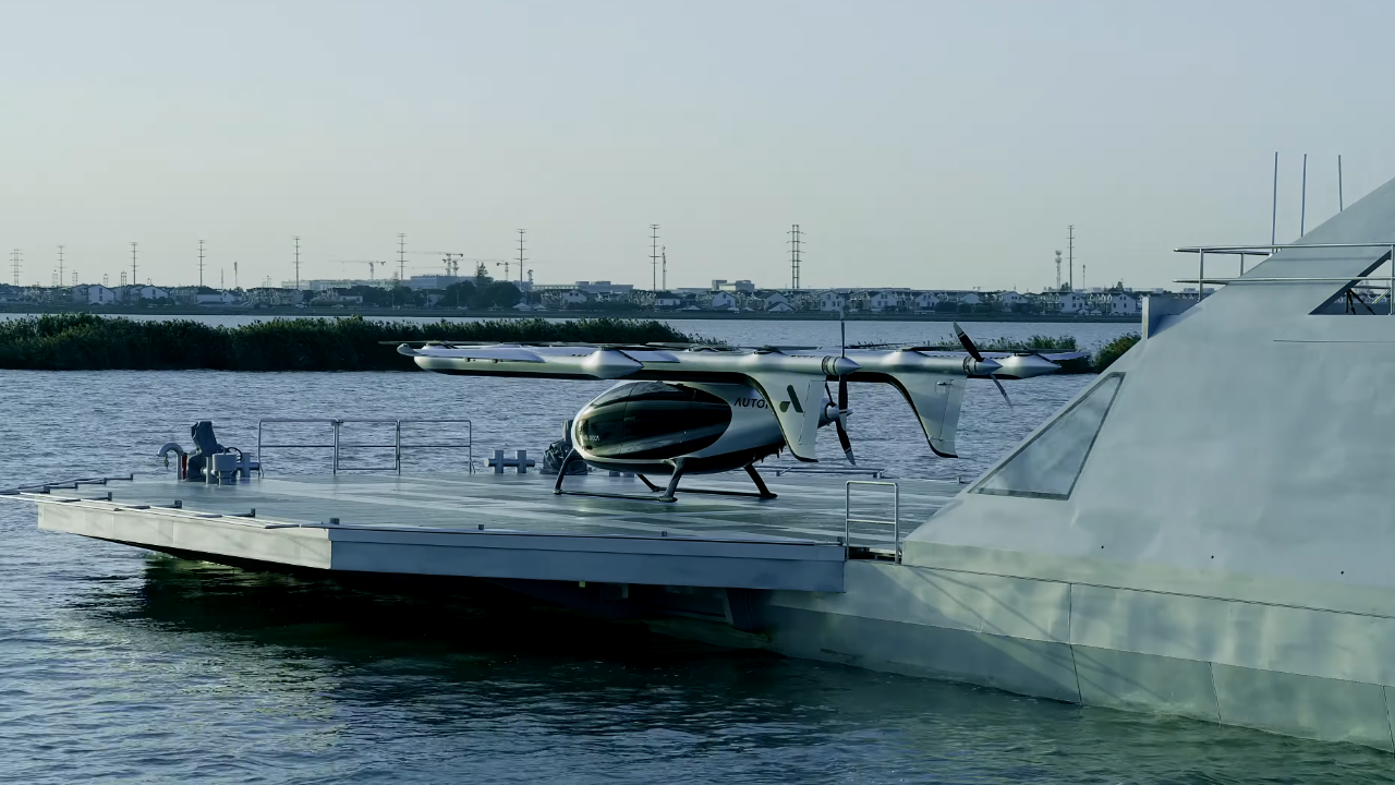 El Futuro Flotante de los Aerotaxis Eléctricos