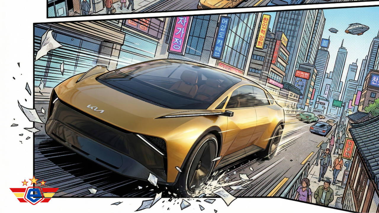 Kia Se Volvió Completamente Loco y Reveló el 'Vision Meta Turismo'