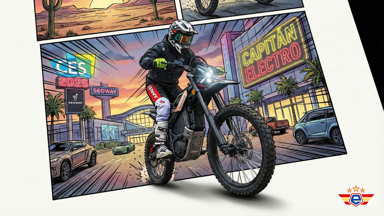 La nueva moto de cross de Segway te enseñará a hacer "caballitos"